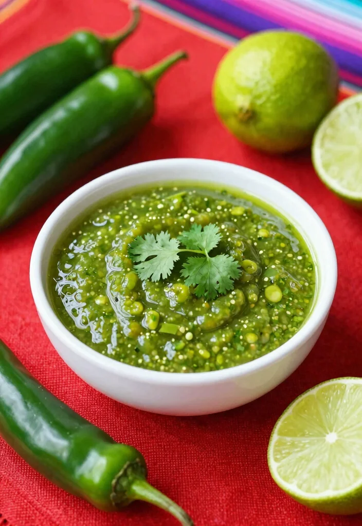19 Green Enchilada Sauce Recipes (Fresh & Zesty) - 11. Zesty Green Chipotle Sauce 1