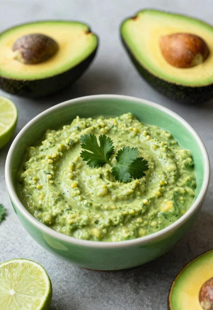 19 Green Enchilada Sauce Recipes (Fresh & Zesty) - 14. Avocado Cilantro Dressing 1