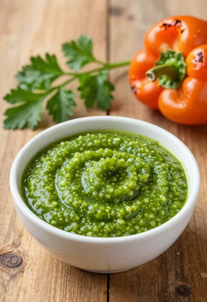 19 Green Enchilada Sauce Recipes (Fresh & Zesty) - 15. Green Bell Pepper Sauce 1