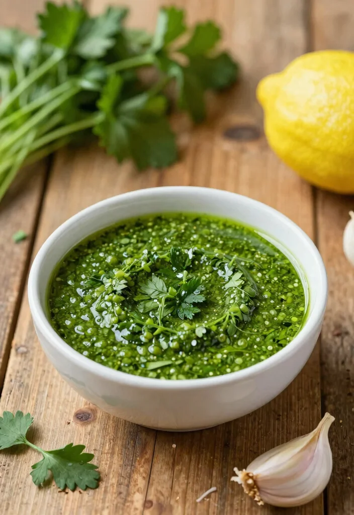 19 Green Enchilada Sauce Recipes (Fresh & Zesty) - 19. Green Herb and Garlic Sauce 1