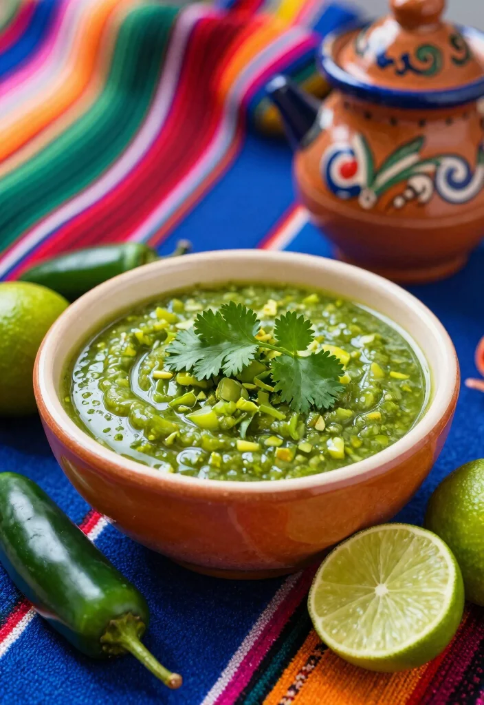 19 Green Enchilada Sauce Recipes (Fresh & Zesty) - 4. Cilantro Jalapeño Sauce 1