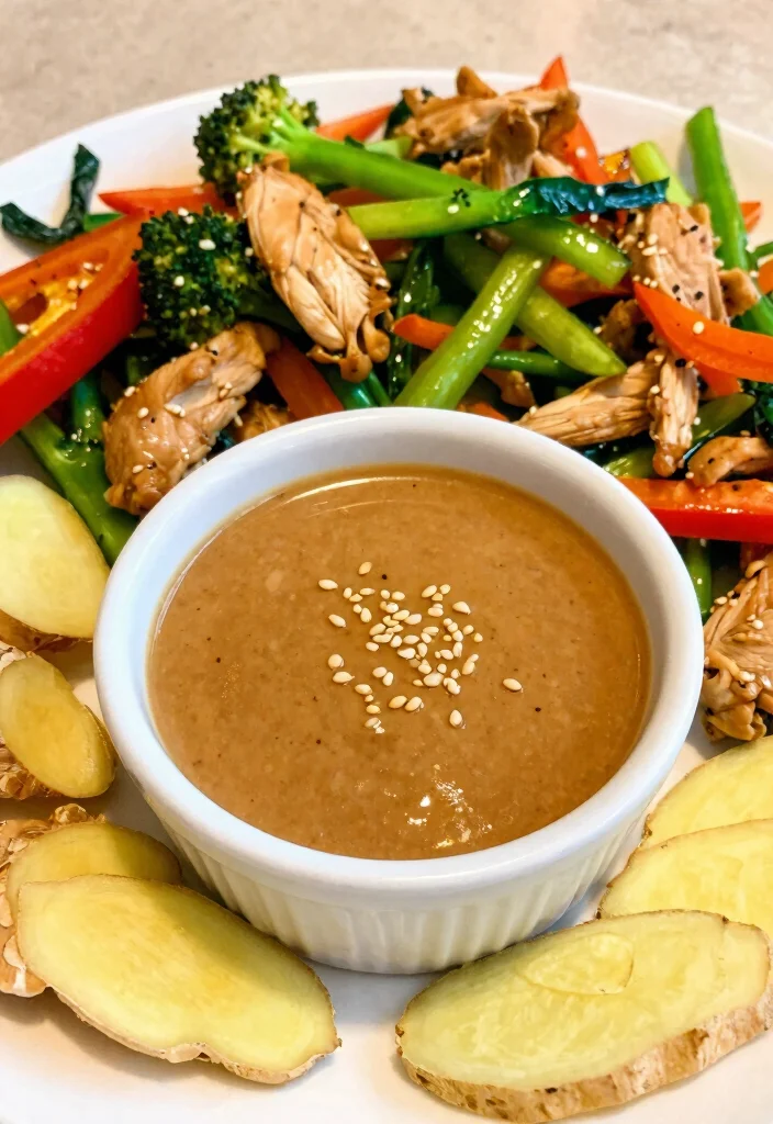 19 Healthy Stir Fry Sauce Recipes (No Added Sugar) - 8. Miso Sesame Sauce 1