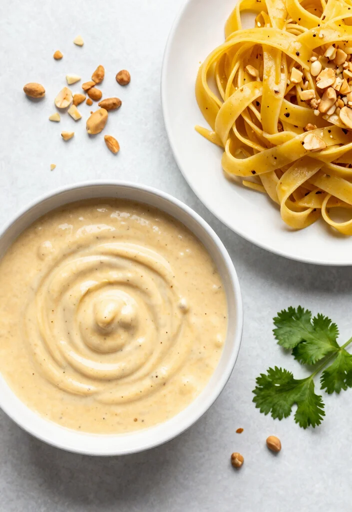 19 Homemade Alfredo Sauce Recipes You Can Make Anytime - 11. Thai Peanut Alfredo Sauce 1