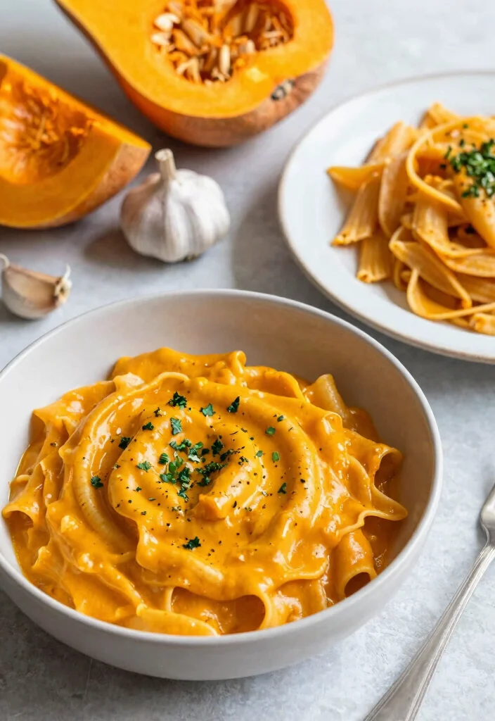 19 Homemade Alfredo Sauce Recipes You Can Make Anytime - 12. Butternut Squash Alfredo Sauce 1