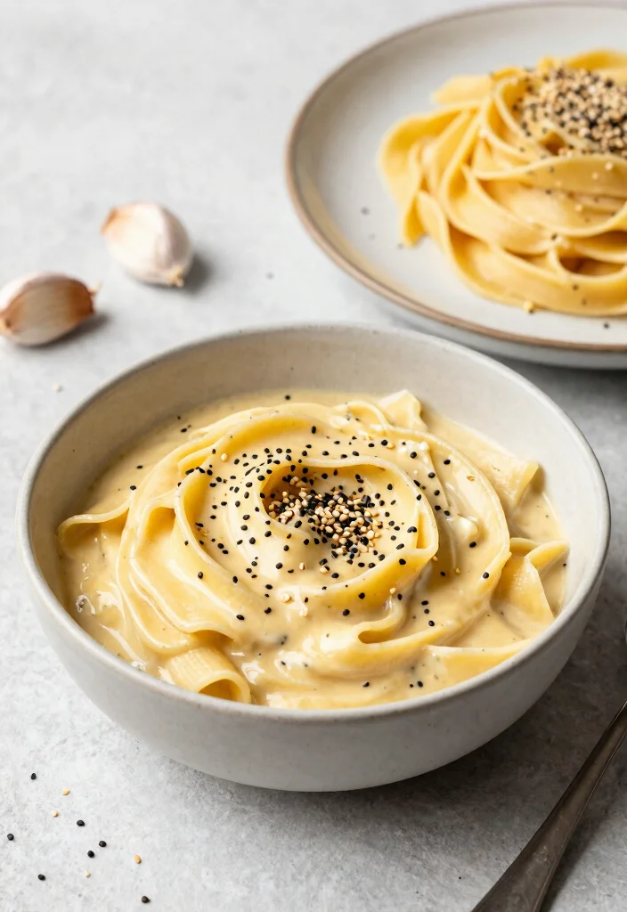 19 Homemade Alfredo Sauce Recipes You Can Make Anytime - 16. Sesame Alfredo Sauce 1
