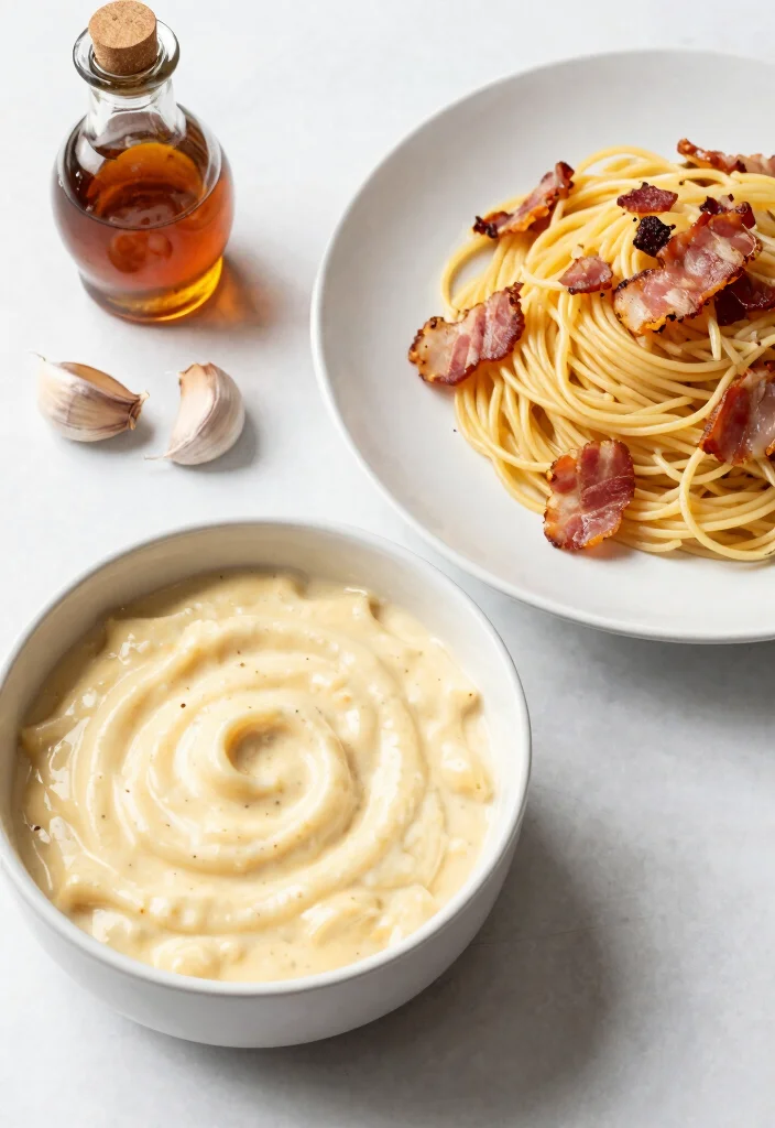 19 Homemade Alfredo Sauce Recipes You Can Make Anytime - 17. Maple Bacon Alfredo Sauce 1