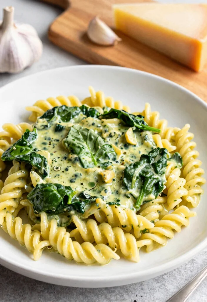 19 Homemade Alfredo Sauce Recipes You Can Make Anytime - 4. Spinach Alfredo Sauce 1