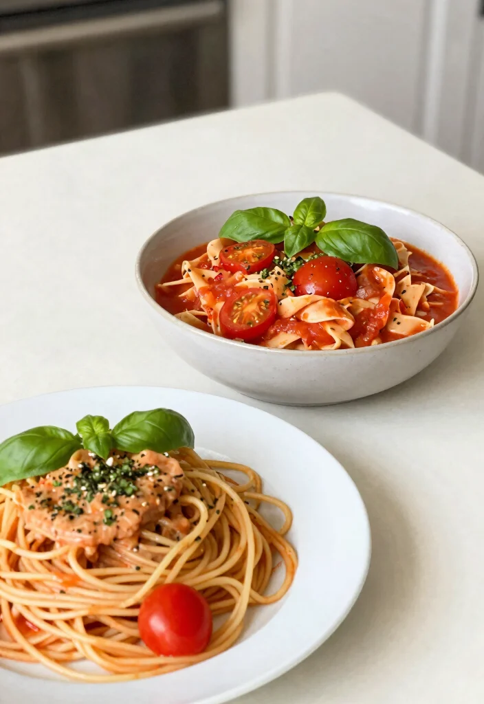 19 Homemade Alfredo Sauce Recipes You Can Make Anytime - 5. Tomato Basil Alfredo Sauce 1