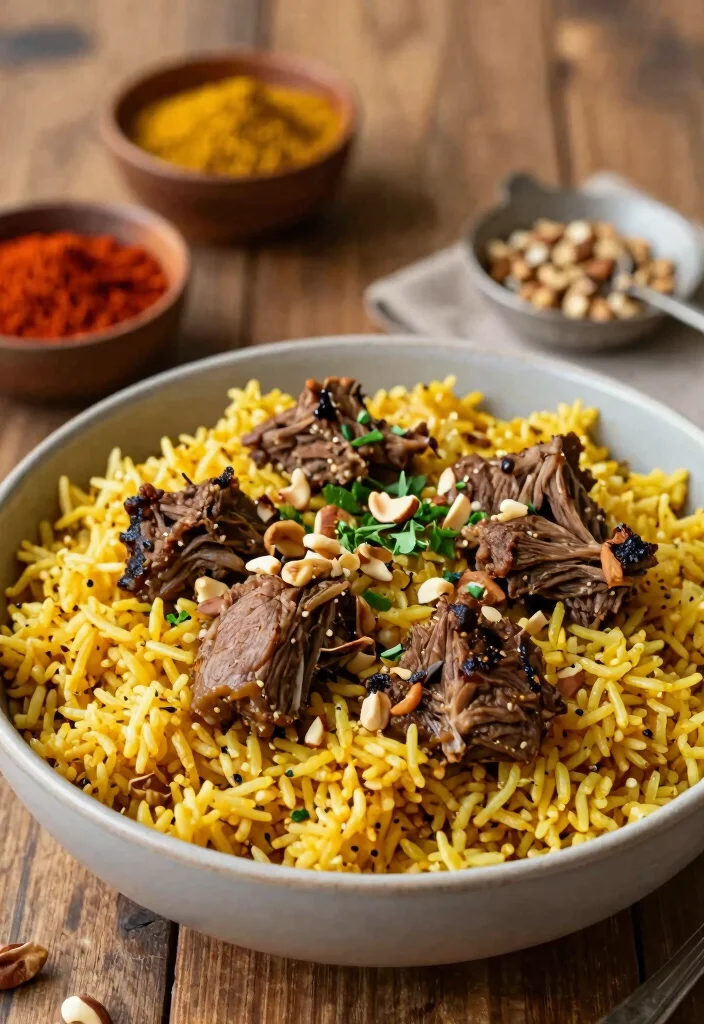 19 Middle Eastern Ground Lamb Recipes Full of Flavor - 14. Lamb and Rice Pilaf 1