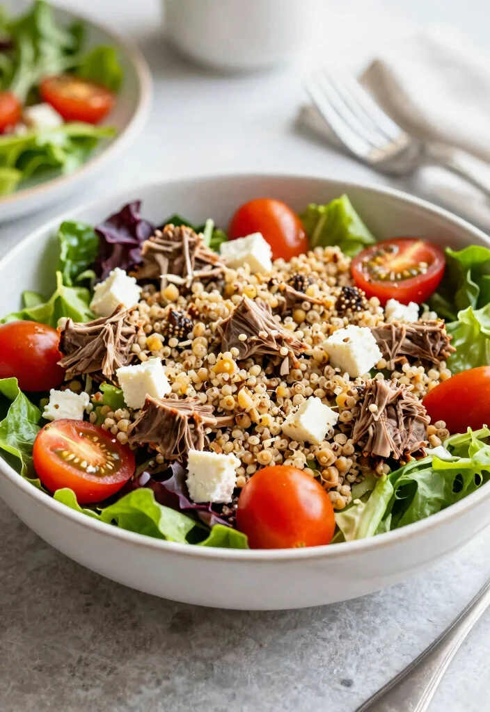 19 Middle Eastern Ground Lamb Recipes Full of Flavor - 17. Lamb and Quinoa Salad 1
