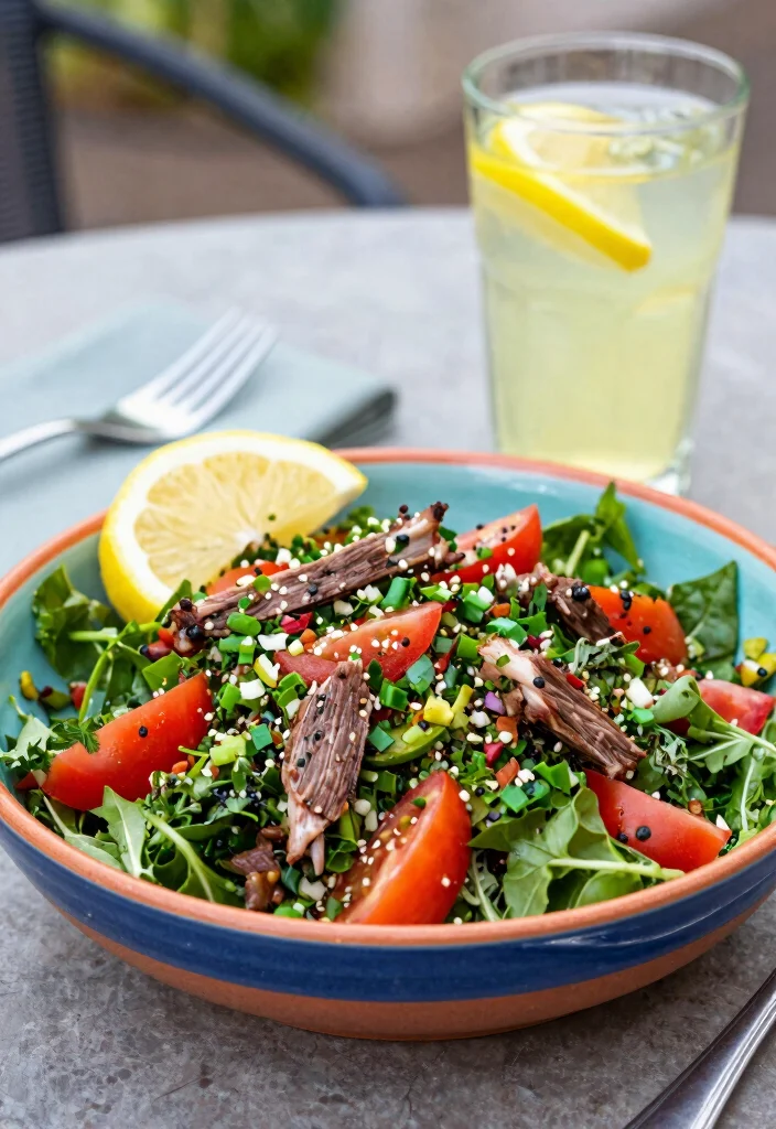 19 Middle Eastern Ground Lamb Recipes Full of Flavor - 19. Lamb Tabbouleh Salad 1