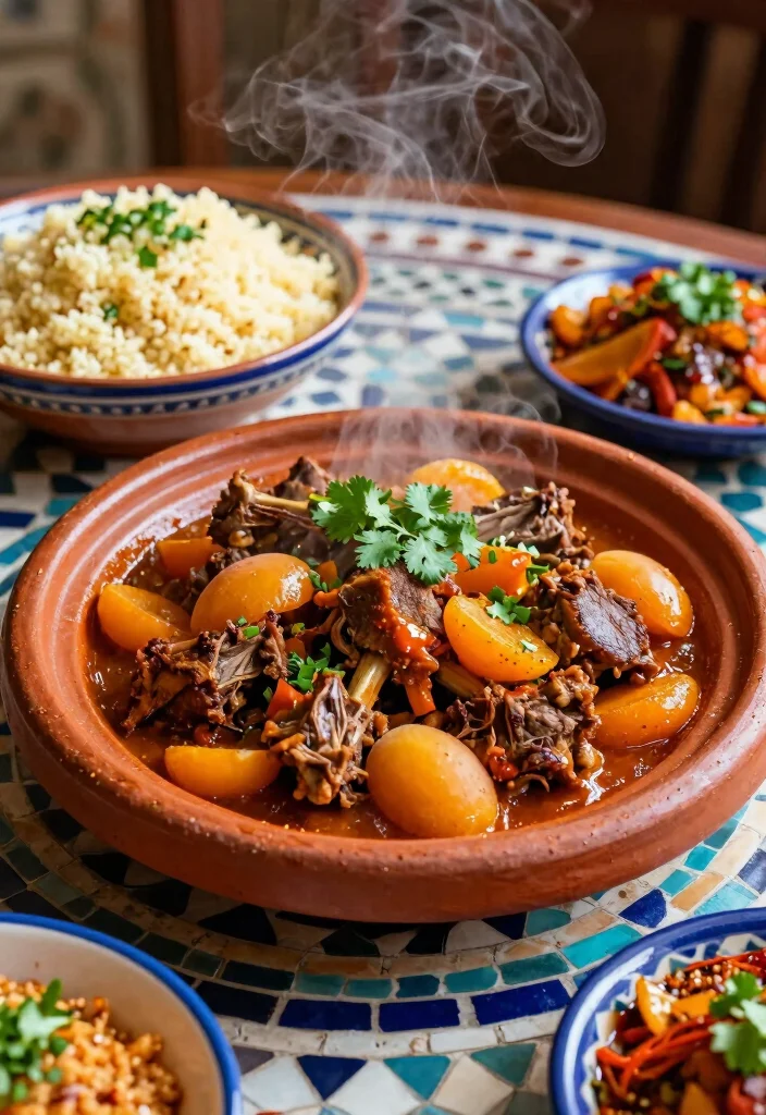 19 Middle Eastern Ground Lamb Recipes Full of Flavor - 5. Lamb Tagine with Apricots 1
