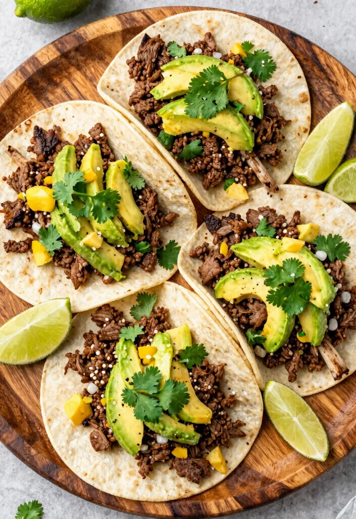 19 Quick Lamb Recipes Ready in 30 Minutes or Less - 3. Lamb Tacos with Avocado Salsa 1