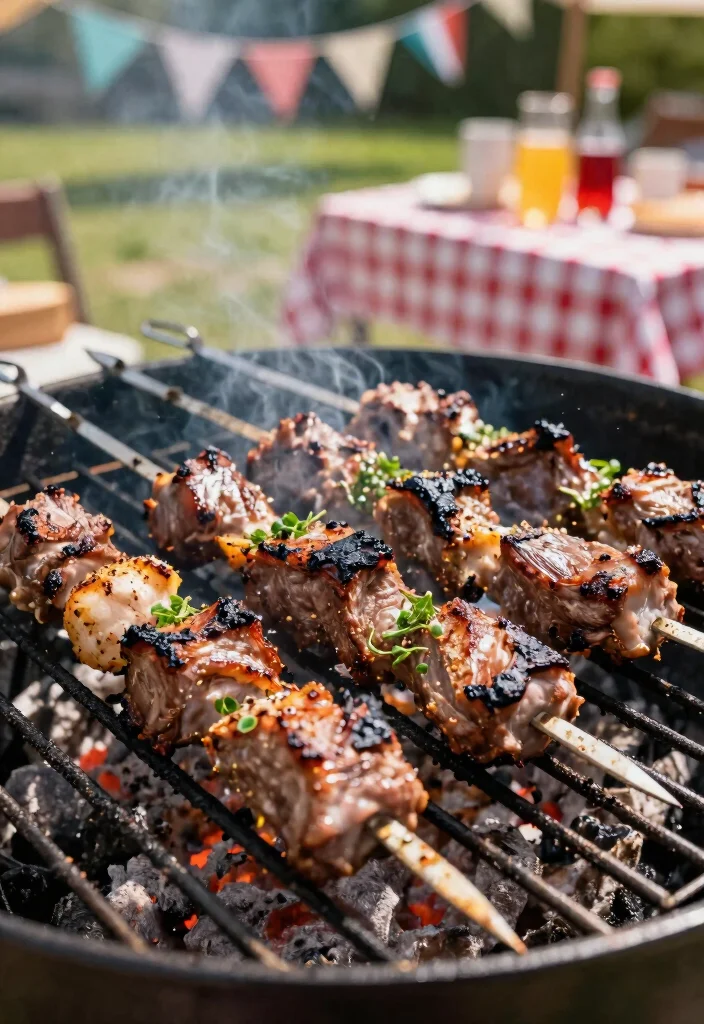 19 Quick Lamb Recipes Ready in 30 Minutes or Less - 4. Grilled Lamb Skewers 1