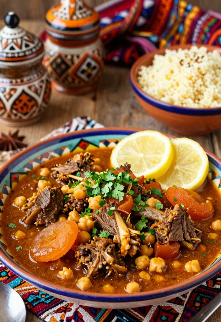 19 Slow Cooker Lamb Stew Recipes (Easy & Cozy) - 2. Moroccan Spiced Lamb Stew 1