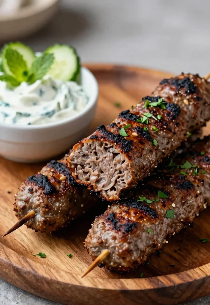 20 Best Ground Lamb Recipes for Dinner - 1. Lamb Kofta Skewers 1