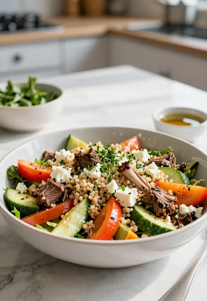 20 Best Ground Lamb Recipes for Dinner - 19. Lamb and Quinoa Salad 1