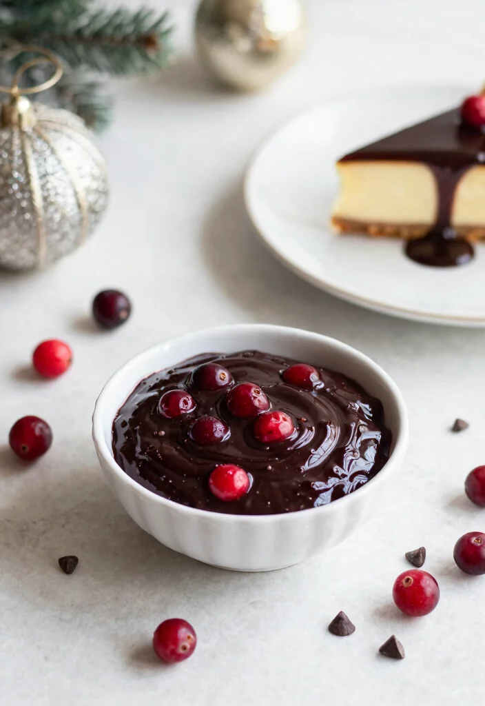 20 Cranberry Sauce Recipes for Holidays & Dinners - 12. Cranberry Sauce with Chocolate 1