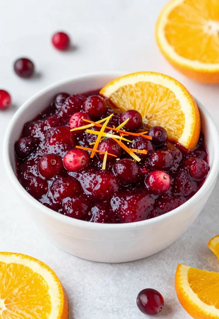 20 Cranberry Sauce Recipes for Holidays & Dinners - 13. Cranberry Sauce with Citrus Zest 1
