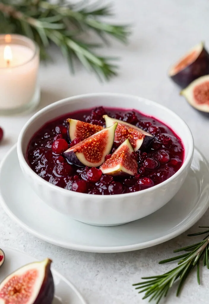 20 Cranberry Sauce Recipes for Holidays & Dinners - 18. Cranberry Sauce with Figs 1