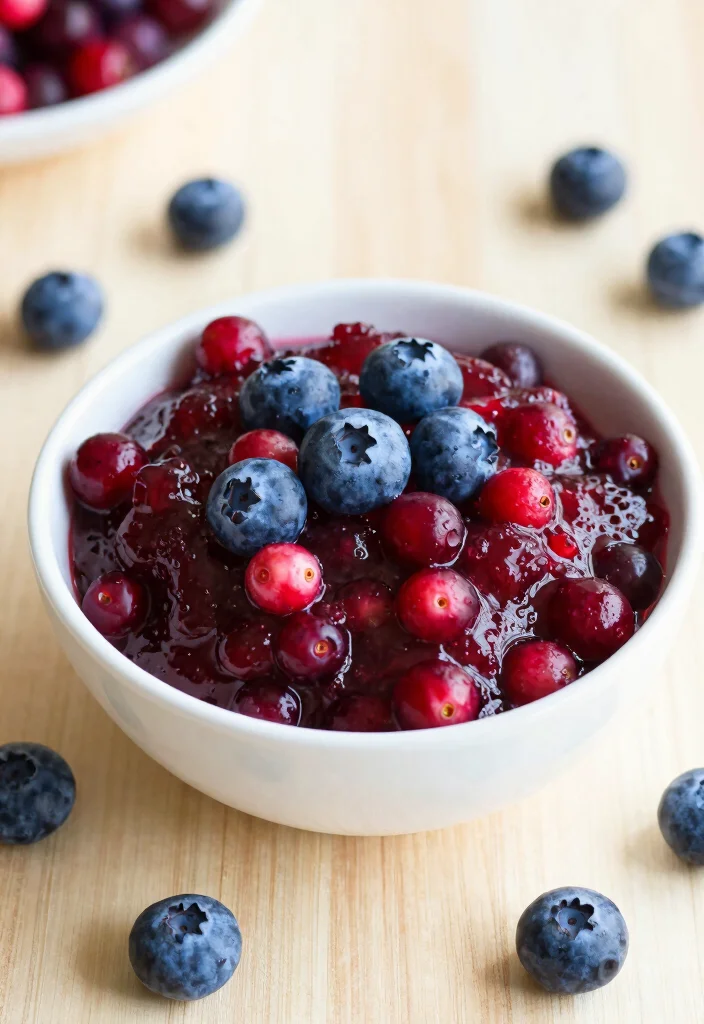 20 Cranberry Sauce Recipes for Holidays & Dinners - 19. Cranberry Sauce with Blueberries 1
