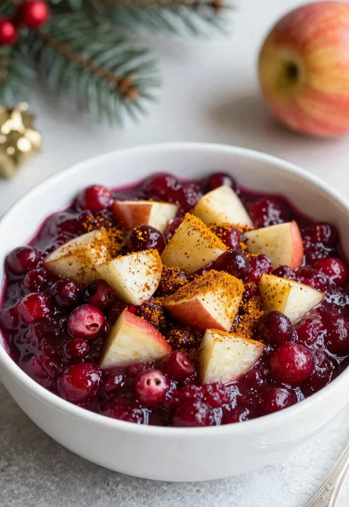 20 Cranberry Sauce Recipes for Holidays & Dinners - 20. Cranberry Sauce with Apples and Curry Powder 1