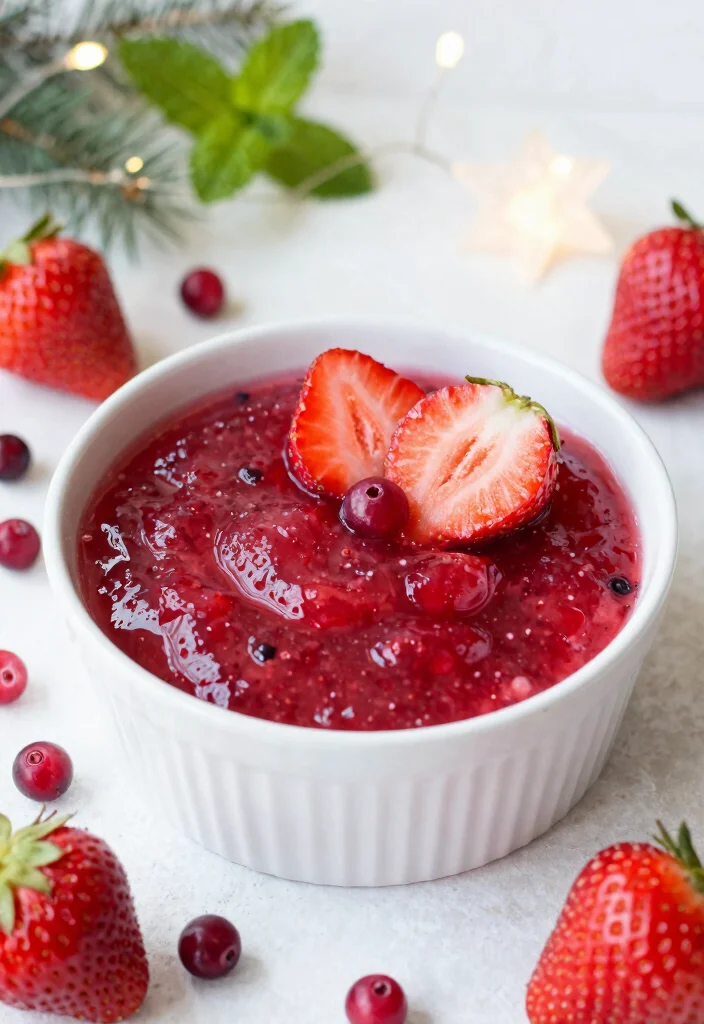 20 Cranberry Sauce Recipes for Holidays & Dinners - 8. Strawberry Cranberry Sauce 1