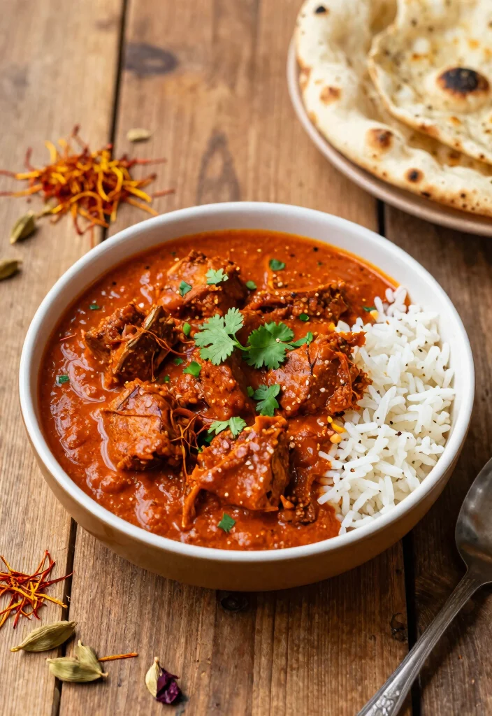 20 Indian Lamb Curry Recipes (From Mild to Spicy) - 1. Kashmiri Lamb Curry 1
