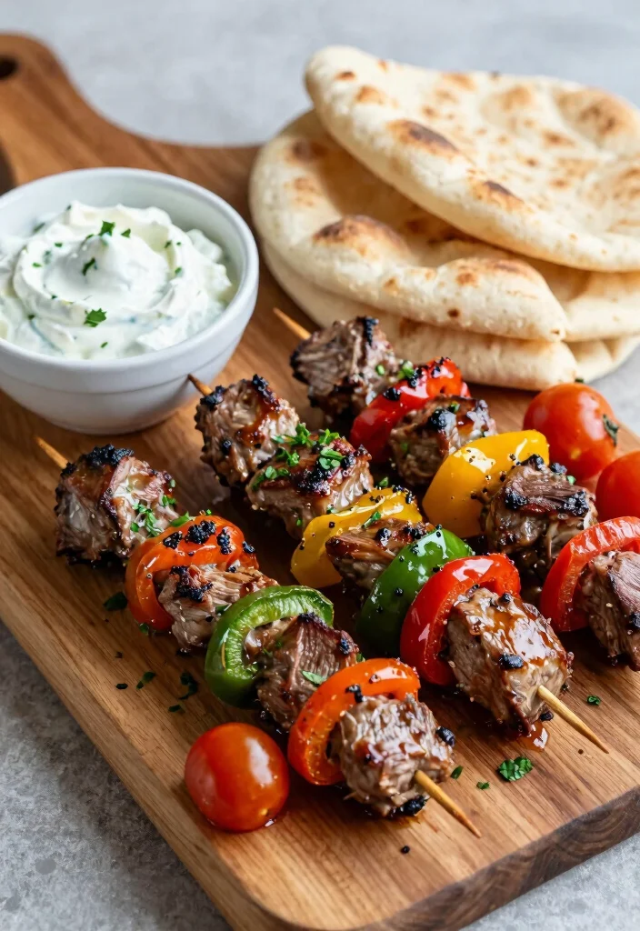 20 Lamb Dinner Recipes Perfect for Any Occasion - 13. Greek Lamb Souvlaki 1