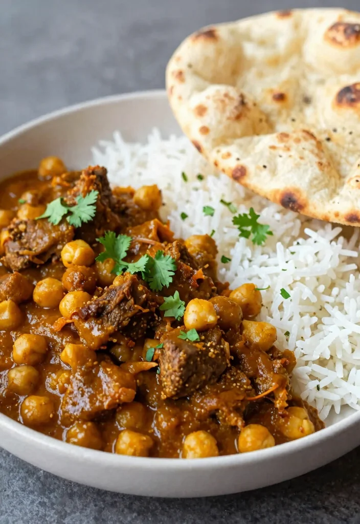 20 Lamb Dinner Recipes Perfect for Any Occasion - 14. Lamb and Chickpea Curry 1