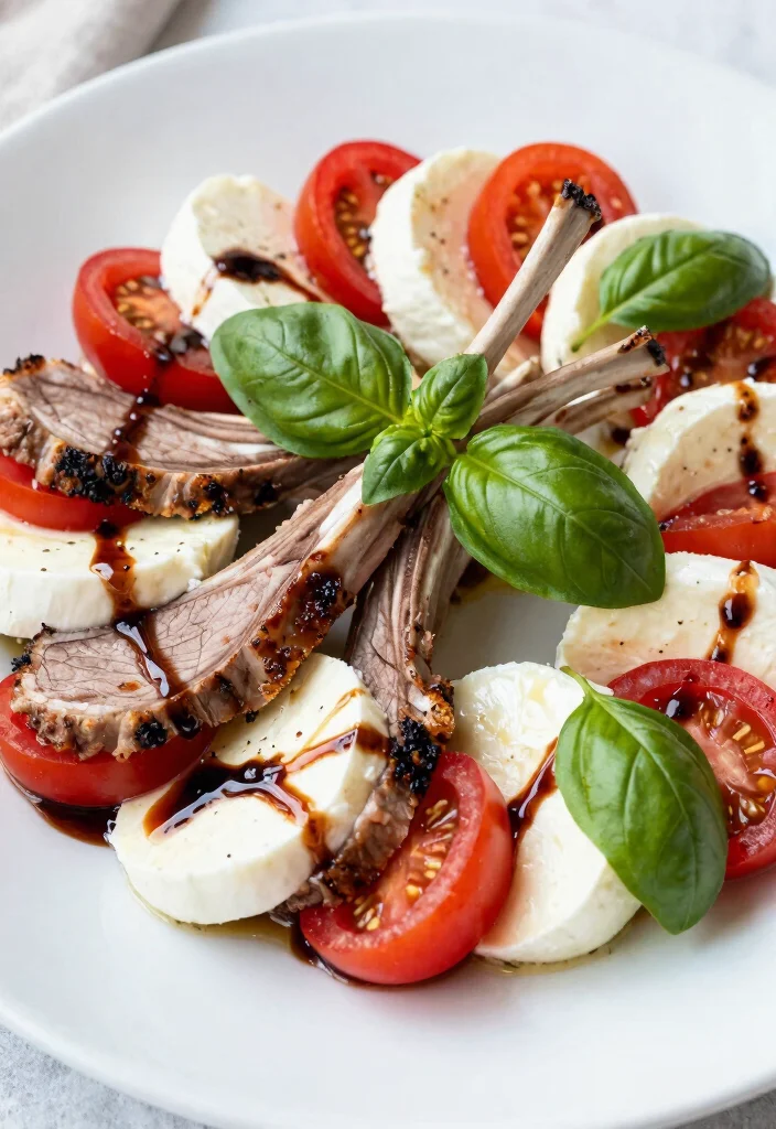20 Lamb Dinner Recipes Perfect for Any Occasion - 16. Lamb Caprese Salad 1