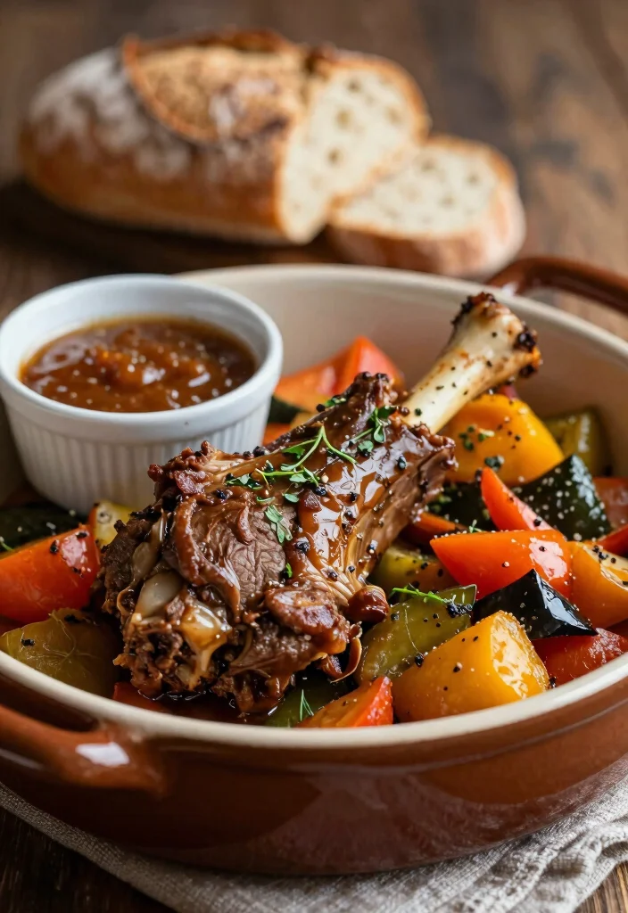 20 Lamb Dinner Recipes Perfect for Any Occasion - 7. Braised Lamb Shanks with Vegetables 1