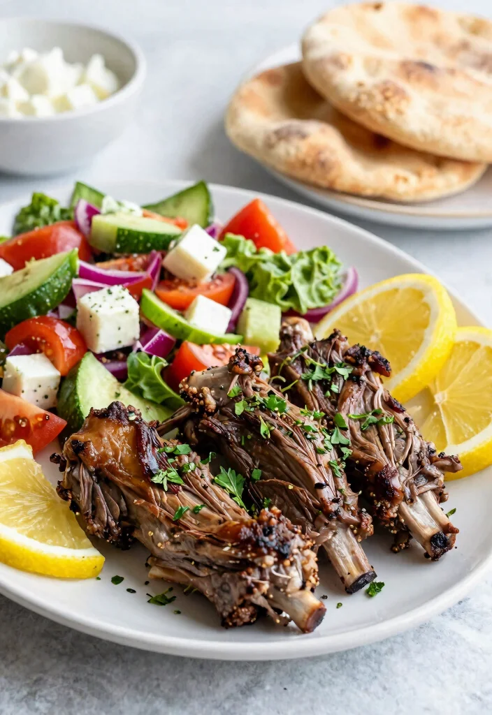 20 Slow Cooked Lamb Recipes That Are Fall-Apart Tender - 7. Greek Lamb with Lemon and Oregano 1
