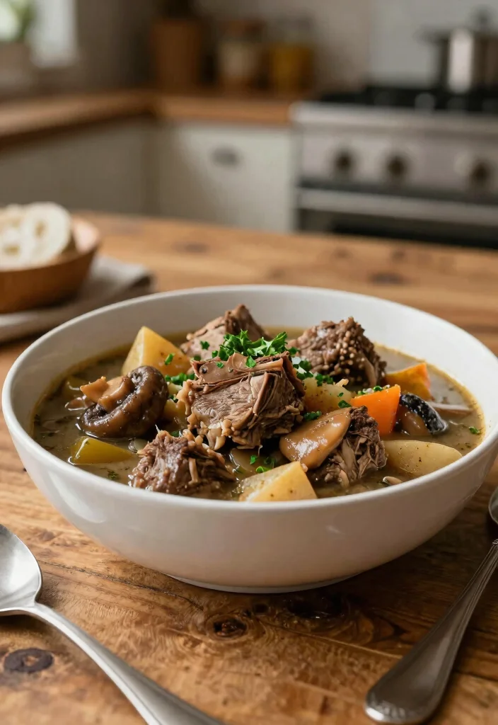 20 Traditional Irish Lamb Stew Recipes to Warm Your Heart - 11. Irish Lamb Stew with Mushrooms 1