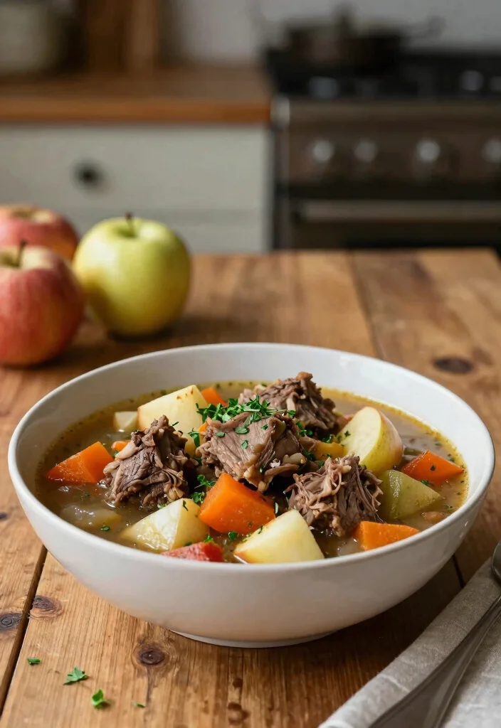 20 Traditional Irish Lamb Stew Recipes to Warm Your Heart - 16. Irish Lamb Stew with Apples 1