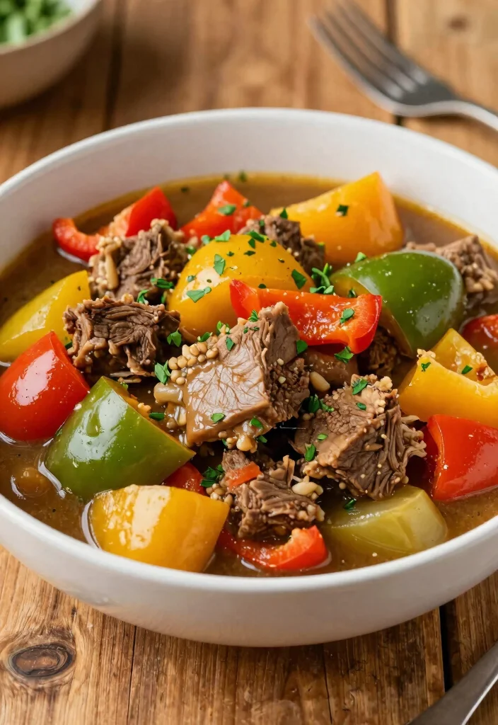 20 Traditional Irish Lamb Stew Recipes to Warm Your Heart - 18. Irish Lamb Stew with Bell Peppers 1