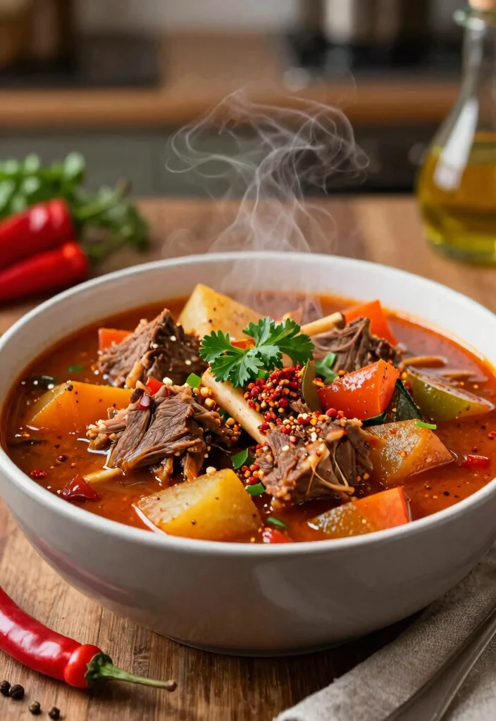 20 Traditional Irish Lamb Stew Recipes to Warm Your Heart - 4. Spicy Irish Lamb Stew with Chili Flakes 1