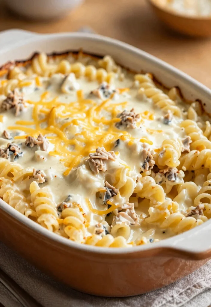 20 White Sauce Pasta Recipes That Are Rich & Creamy - 13. Tuna Pasta Bake with White Sauce 1