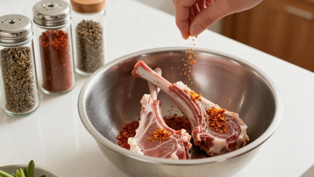 Air Fryer Lamb Chops (Crispy Outside, Juicy Inside) - Step 1: Prepare Ingredients 1