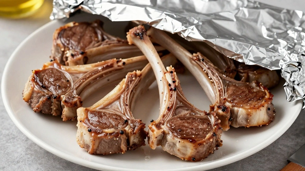 Air Fryer Lamb Chops (Crispy Outside, Juicy Inside) - Step 6: Rest the Lamb Chops 1
