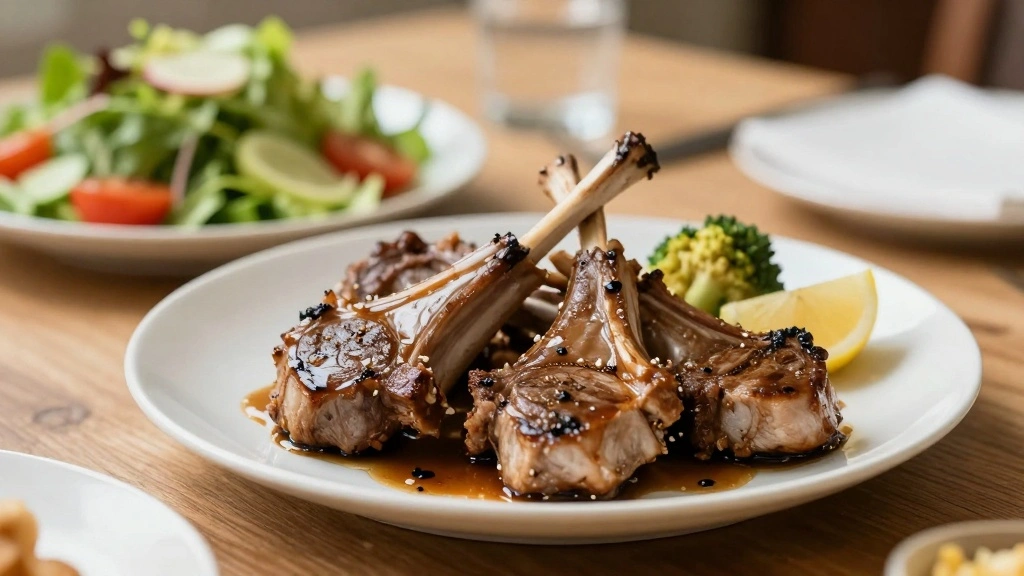 Air Fryer Lamb Chops (Crispy Outside, Juicy Inside) - Step 8: Serve and Enjoy 1