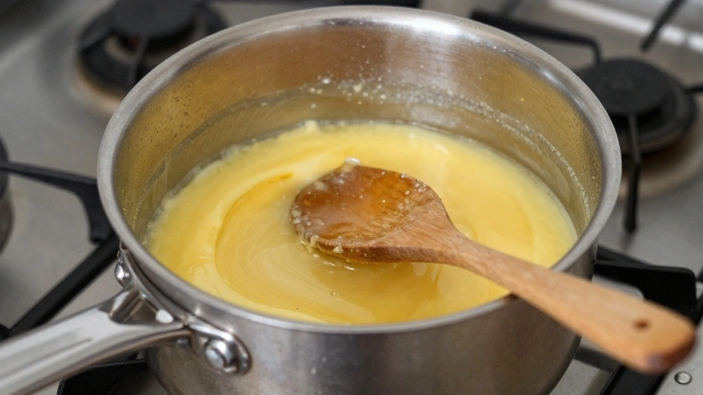 Alfredo Sauce Recipe with Cream Cheese (Extra Creamy) - Step 2: Melt Butter 1