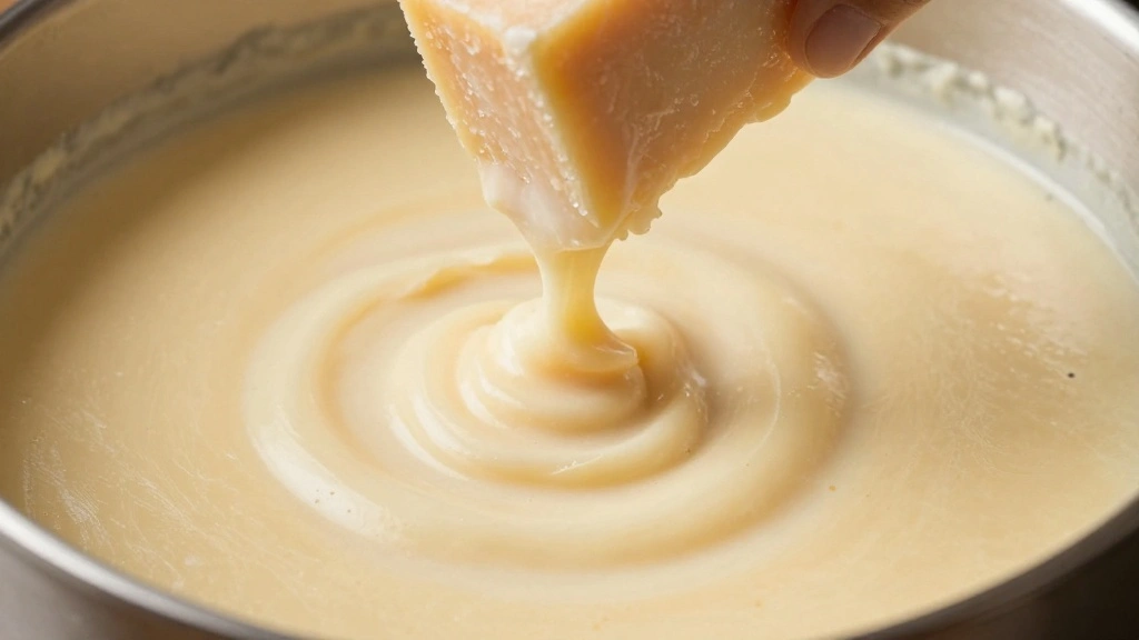 Alfredo Sauce Recipe with Cream Cheese (Extra Creamy) - Step 4: Incorporate Parmesan Cheese 1