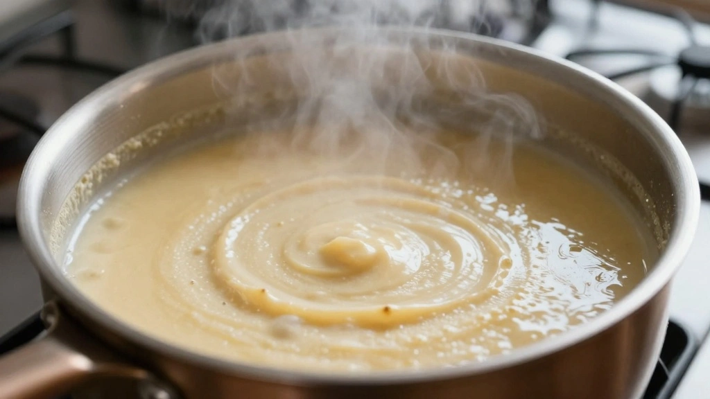 Alfredo Sauce Recipe with Cream Cheese (Extra Creamy) - Step 6: Simmer the Sauce 1