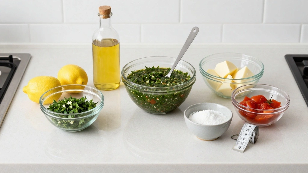 Authentic Chimichurri Sauce Recipe (Argentinian Style) - Step 1: Prepare Ingredients 1