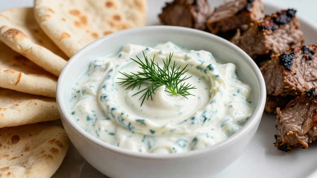 Authentic Greek Tzatziki Sauce Recipe - Step 8: Serve and Enjoy 1