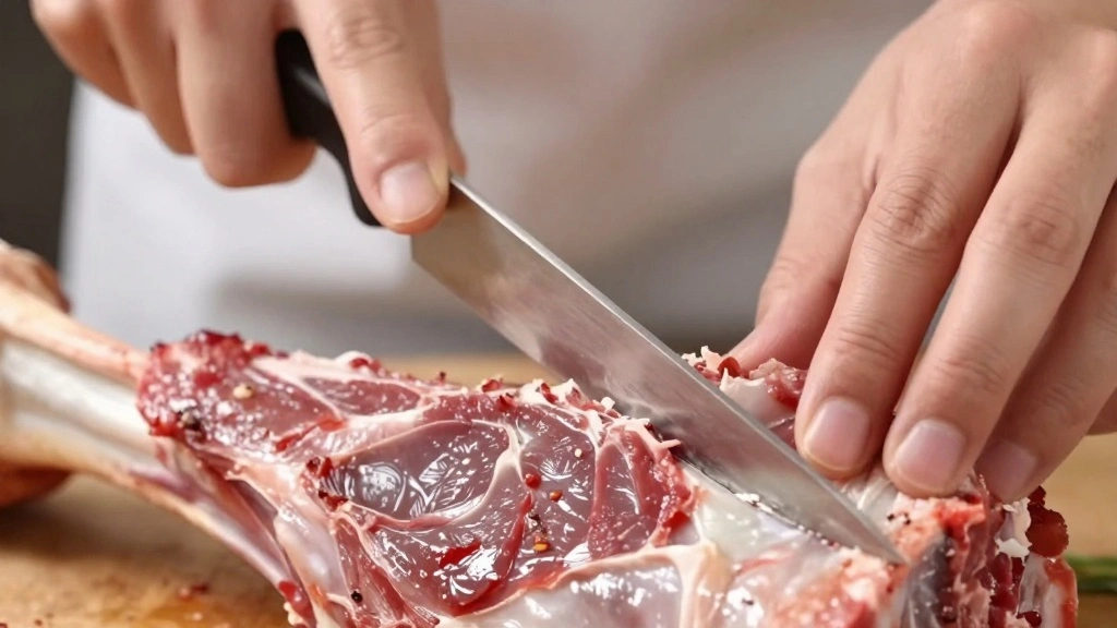 Best Leg of Lamb Marinade (Juicy & Flavorful) - Step 2: Score the Lamb 1