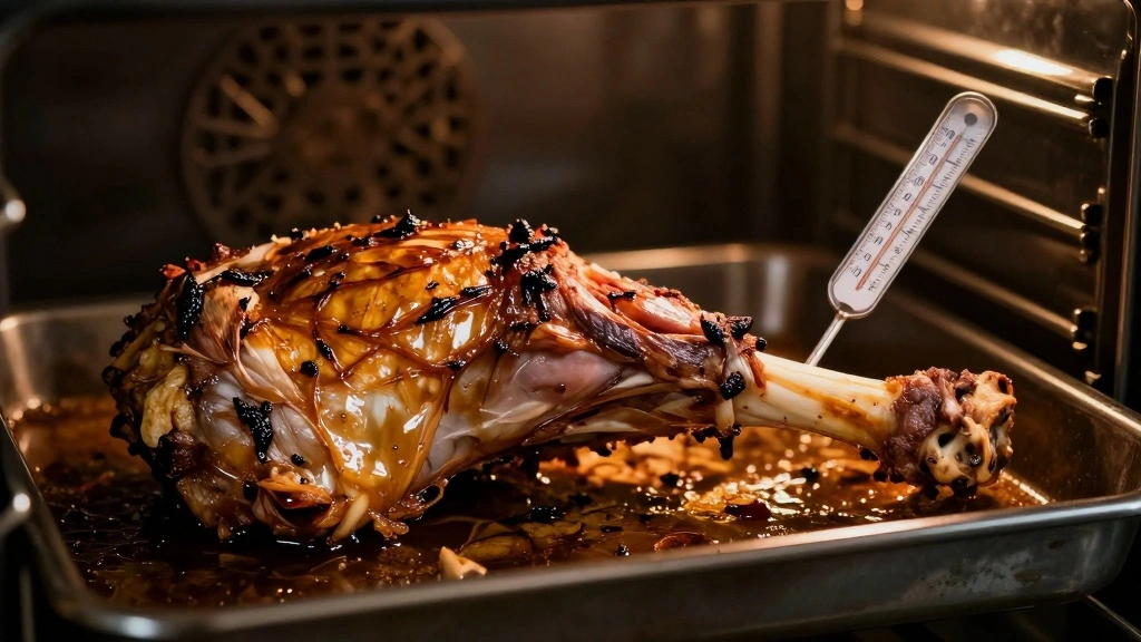 Best Leg of Lamb Marinade (Juicy & Flavorful) - Step 6: Roast the Lamb 1