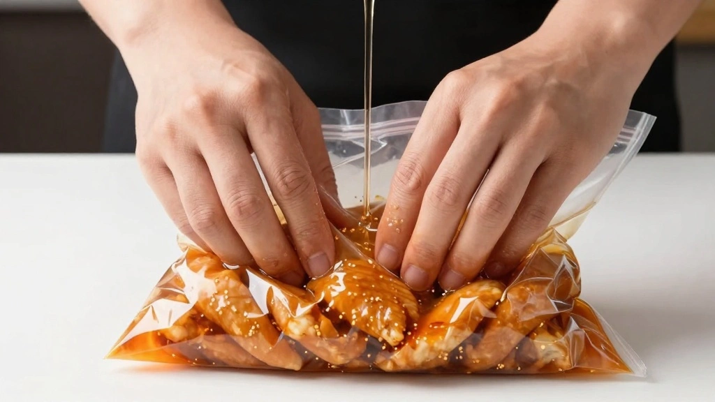 Chicken Gyros with Tzatziki Sauce (Greek Street Food) - Step 2: Marinate Chicken 1