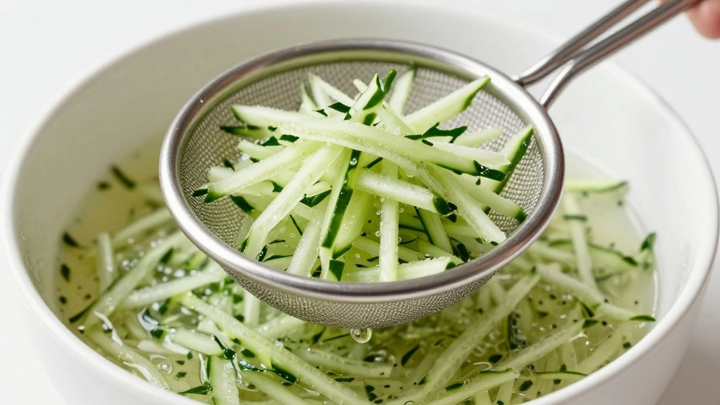 Chicken Gyros with Tzatziki Sauce (Greek Street Food) - Step 3: Prepare Tzatziki Sauce 1